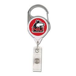 Northern Illinois Huskies Badge Holder Premium Retractable