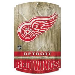 Wincraft Detroit Red Wings Wood Sign - 11" x 17" -