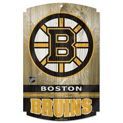 Wincraft Boston Bruins Wood Sign - 11" x 17" -