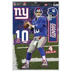 New York Giants Eli Manning Decal 11x17 Multi Use