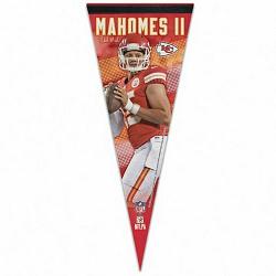 Kansas City Chiefs Pennant 12x30 Premium Style Patrick Mahomes II Design