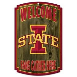 Wincraft Iowa State Cyclones Wood Sign -