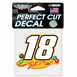 Kyle Busch Decal 4x4 Perfect Cut Color