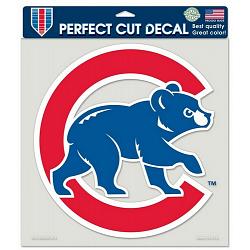 Chicago Cubs Decal 8x8 Die Cut Color