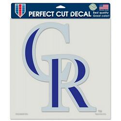 Colorado Rockies Decal 8x8 Die Cut Color