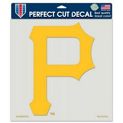 Pittsburgh Pirates Decal 8x8 Die Cut Color