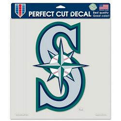 Seattle Mariners Decal 8x8 Die Cut Color