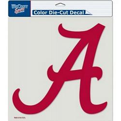 Alabama Crimson Tide Decal 8x8 Perfect Cut Color