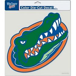 Florida Gators Decal 8x8 Die Cut Color