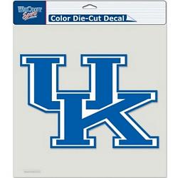 Kentucky Wildcats Decal 8x8 Die Cut Color