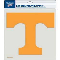 Tennessee Volunteers Decal 8x8 Die Cut Color