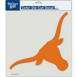 Texas Longhorns Decal 8x8 Die Cut Color