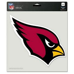 Arizona Cardinals Decal 8x8 Die Cut Color