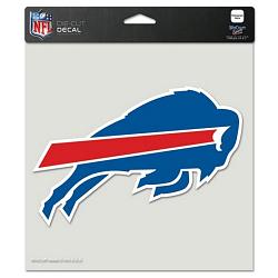 Buffalo Bills Decal 8x8 Die Cut Color
