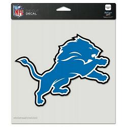 Detroit Lions Decal 8x8 Die Cut Color