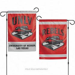 UNLV Runnin' Rebels Flag 12x18 Garden Style 2 Sided by Wincraft