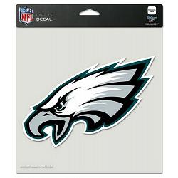 Philadelphia Eagles Decal 8x8 Die Cut Color