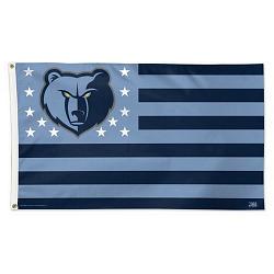 Memphis Grizzlies Flag 3x5 Deluxe Style Stars and Stripes Design