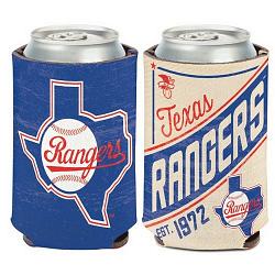 Texas Rangers Can Cooler Vintage Design