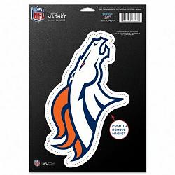 Denver Broncos Magnet 6.25x9 Die Cut Logo Design