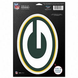 Green Bay Packers Magnet 6.25x9 Die Cut Logo Design