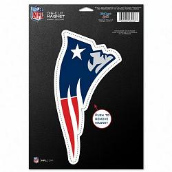 New England Patriots Magnet 6.25x9 Die Cut Logo Design