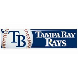 Tampa Bay Rays Bumper Sticker