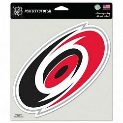 Carolina Hurricanes Decal 8x8 Perfect Cut Color