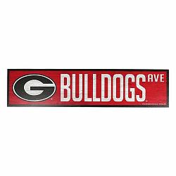 Georgia Bulldogs Sign 4x17 Wood Avenue Design
