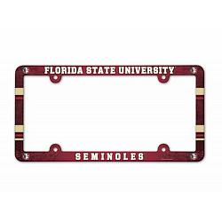 Florida State Seminoles License Plate Frame - Full Color