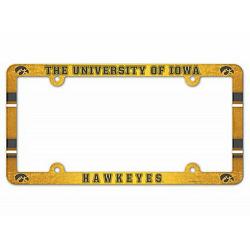 Iowa Hawkeyes License Plate Frame - Full Color