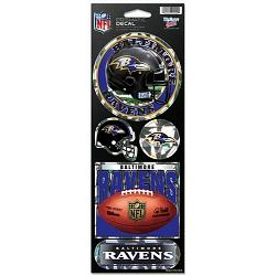 Baltimore Ravens Stickers Prismatic