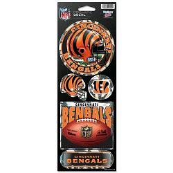 Cincinnati Bengals Stickers Prismatic