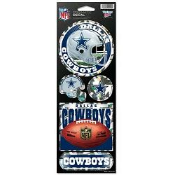 Dallas Cowboys Stickers Prismatic