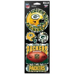 Green Bay Packers Stickers Prismatic