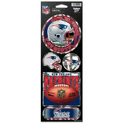 New England Patriots Stickers Prismatic