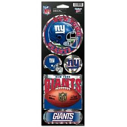 New York Giants Stickers Prismatic