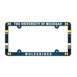 Michigan Wolverines License Plate Frame - Full Color