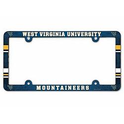 West Virginia Mountaineers License Plate Frame - Full Color