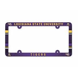 LSU Tigers License Plate Frame - Full Color