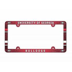 Georgia Bulldogs License Plate Frame - Full Color