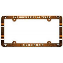 Texas Longhorns License Plate Frame - Full Color