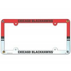 Chicago Blackhawks License Plate Frame - Full Color