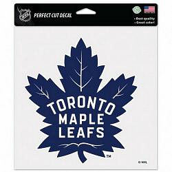 Toronto Maple Leafs Decal 8x8 Perfect Cut Color