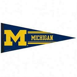 Michigan Wolverines Pennant 12x30 Premium Style