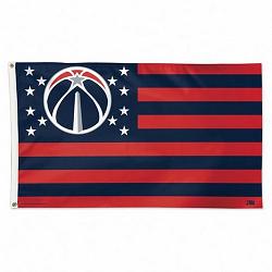 Washington Wizards Flag 3x5 Deluxe Style Stars and Stripes Design