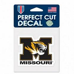 Missouri Tigers Decal 4x4 Perfect Cut Color