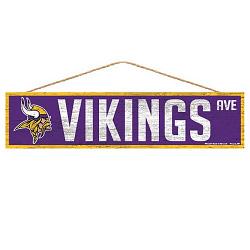 Minnesota Vikings Sign 4x17 Wood Avenue Design