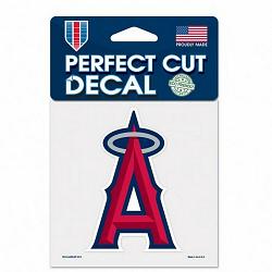 Los Angeles Angels Decal 4x4 Perfect Cut Color