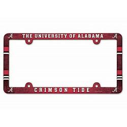 Alabama Crimson Tide License Plate Frame - Full Color